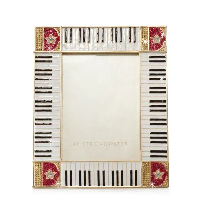 Elton John Piano Key Frame 5” x 7”