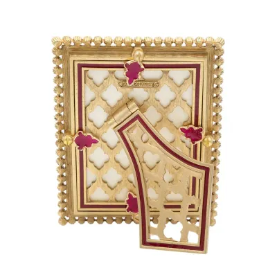 Emilia Stone Edge Jewel Frame 3" x 4"