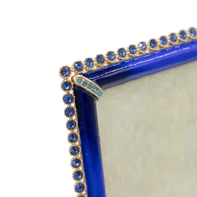 Lucas Stone Edge Lapis Frame 5" x 7"