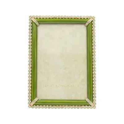Lorraine Stone Edge Leaf Frame 4" x 6"