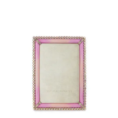 Lorraine Stone Edge Rose Frame 4" x 6"