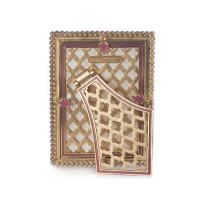 Lorraine Stone Edge Rose Frame 4" x 6"