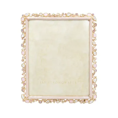 Theo Bejeweled Baby Pink Frame 8" x 10"