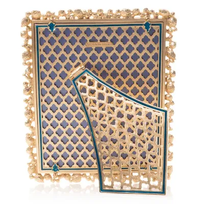 Theo Bejeweled Peacock Frame 8" x 10"