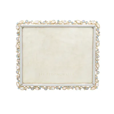 Theo Bejeweled Baby Blue Frame 8" x 10"