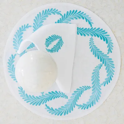 Tangeri Embroidered Table Linens