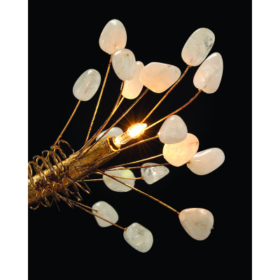 Sixteen-Light Halogen Chandelier