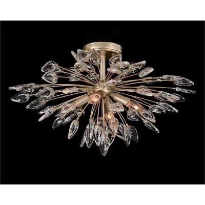 Reveille: Crystal Constellation Four-Light Semiflush