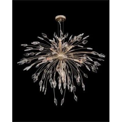 Reveille: Crystal Constellation Seven-Light Pendant Chandelier