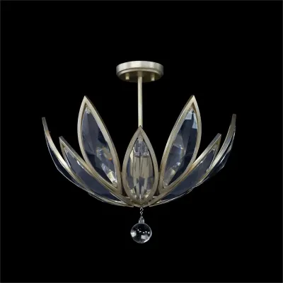 Petaline Three-Light Chandelier