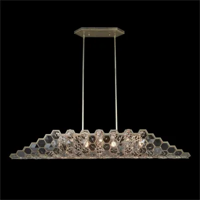 Array Ten-Light Horizontal Chandelier