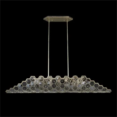 Array Ten-Light Horizontal Chandelier