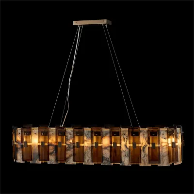 Tamboril Twenty-Two-Light Horizontal Chandelier