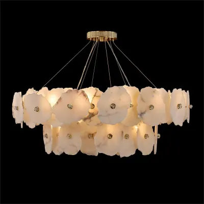 Montserrat Two-Tier Twenty-Four-Light Chandelier