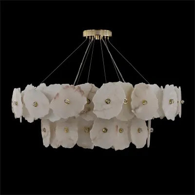 Montserrat Two-Tier Twenty-Four-Light Chandelier