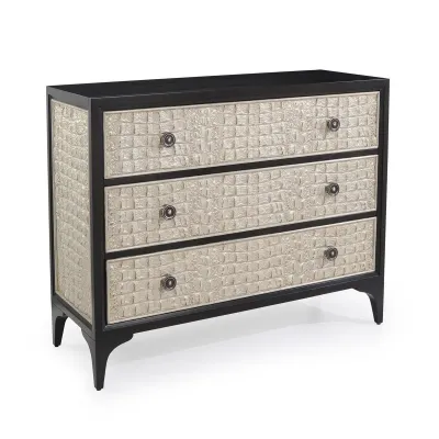 Miri Three-Drawer Chest 38.25"H x 48.5"W x 19"D