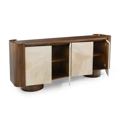 Arcadian Four-Door Credenza