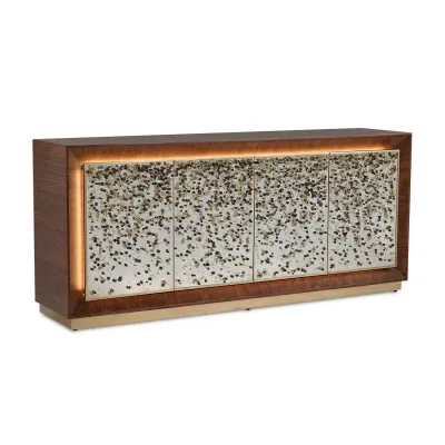 Macallan Four-Door Lighted Credenza