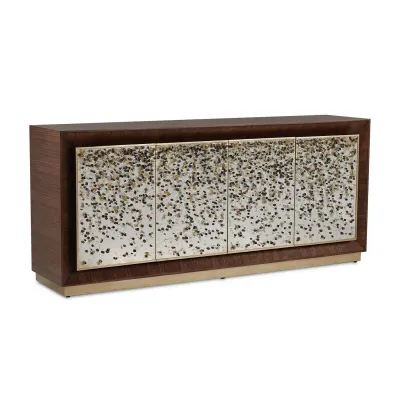 Macallan Four-Door Lighted Credenza