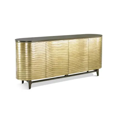 Radiant Waves Four-Door Sideboard