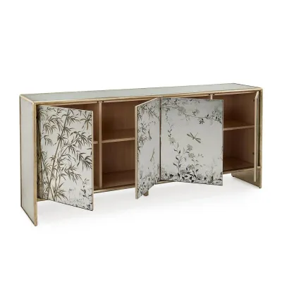 Tonbo Four-Door Credenza