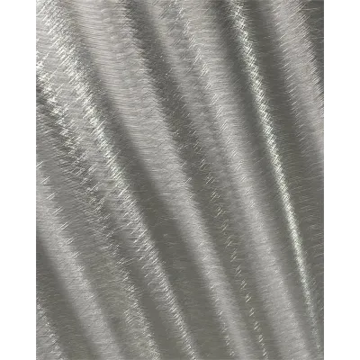 Lucena Brushed Stainless Steel Pedestal III