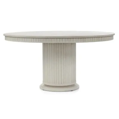 Dorian Dining Table, White