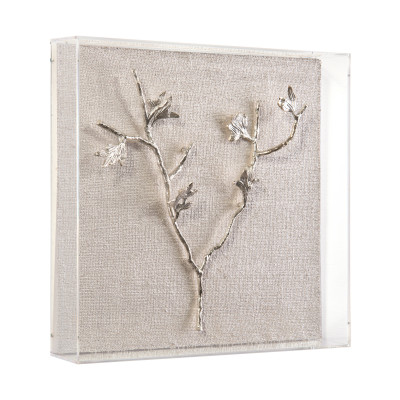 Silver Branches II Wall Art