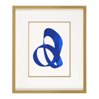Blue Swirl I