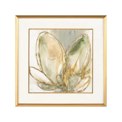 Blooming Gold I 29"H X 29"W X 1.25"D