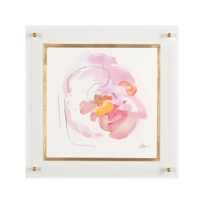 Jackie Ellens' Spring Fling I 25"H X 25"W X 2"D