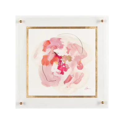 Jackie Ellens' Spring Fling III 25"H X 25"W X 2"D