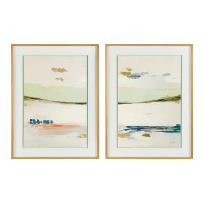 Jennifer Poe's Breath of Fresh Air Diptych