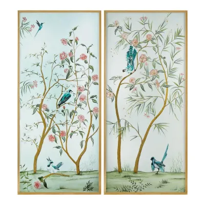 Annie Moran's Birds of Blue II