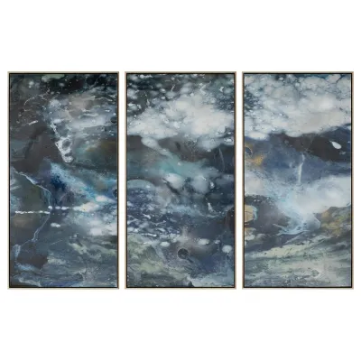 Brendan Parker's Circulation Triptych