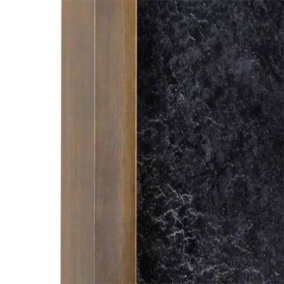 Rodney Bursiel's Eyre Sediment in a Dark Sand Gallery Frame