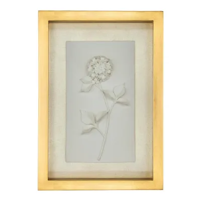 Porcelain Flora Wall Art III