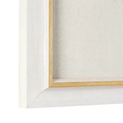 Shelley Bolton's Messenger in a White Gallery Frame