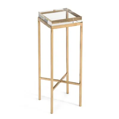 Glass Block Martini Table