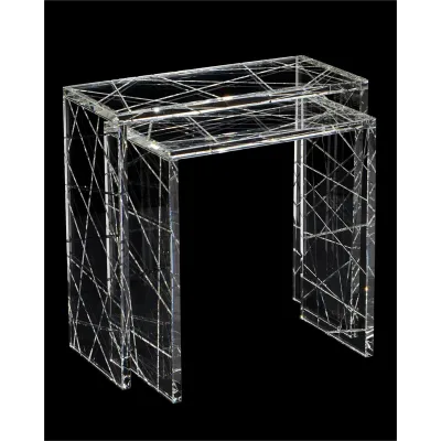 Crystal Nesting Table