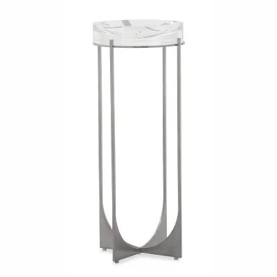 Svelte Martini Table II, Silver