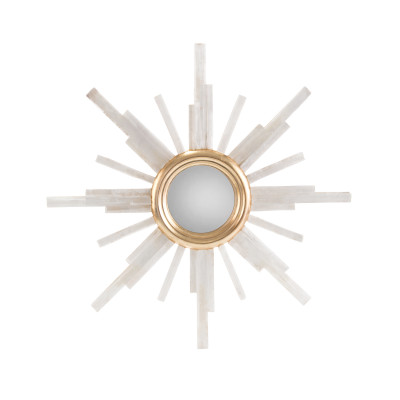 Selenite Star Mirror