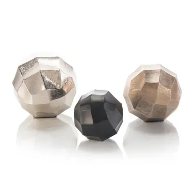 Set of Three Grid Chisel Round Balls