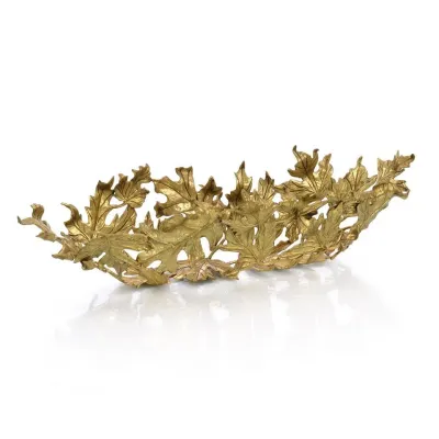 Falling Leaves Oblong Bowl