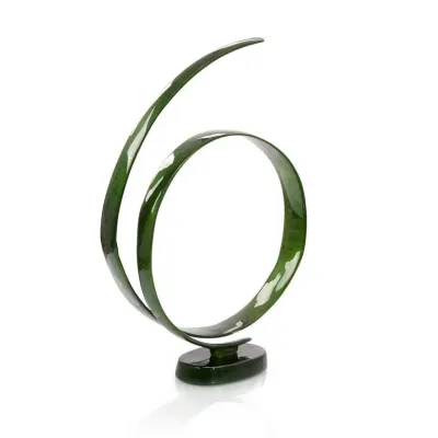 Furling Sculpture in Nature’s Green
