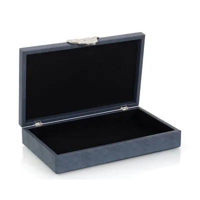 Gypsy Blue Leather Box II