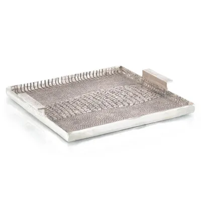 Alligator Textured Aluminum Tray I