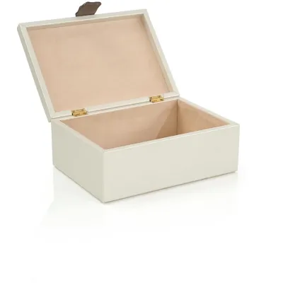 Opal Linx Vegan Leather Box Large 5.5"H x 14"W x 10"D