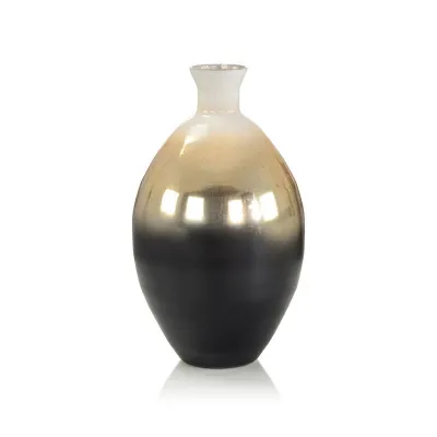 Classimo Glass Vase Medium 15.25"H x 8.5"W x 8.5"D