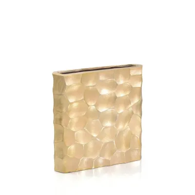 Champagne Gravar Vase